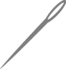 Gray Needle Clip Art