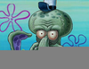 Squidward Gets Scared Image