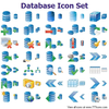 Database Icon Set Image