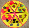 Pizza Fraction Clipart Image