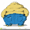 Free Fat Guy Clipart Image