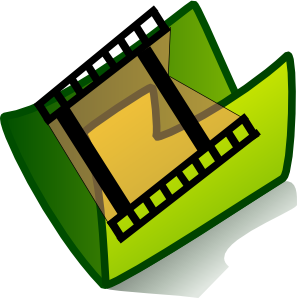 Video Folder Clip Art