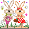 Easter Cartoon Vector Clipart Image