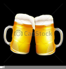 Mugs Of Beer Clipart Image