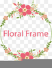 Free Floral Border Clipart Image