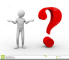 Person With Question Mark Clipart Image