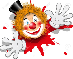 Dancing Clown Clipart Image