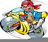 Free Motorbike Clipart Image