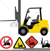 Forklift Clipart Free Image