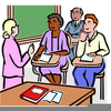 Free School Conference Clipart Image