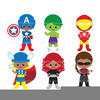 Free Super Hero Cliparts Image