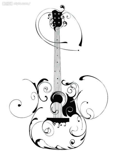 guitar swirl free images at clker com vector clip art free clip art swirl designs