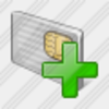 Icon Chip Card Add Image