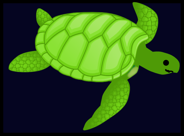 Sea Turtle Clip Art at Clker.com - vector clip art online, royalty free