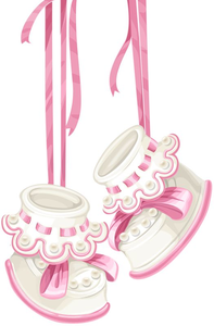 Baby Bootie Clipart Image