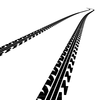 Tire Tracks Clipart Image