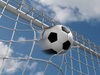 Soccer In Net Image