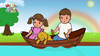 Row Boat Clipart Image