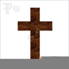 Wooden Cross Clipart Image
