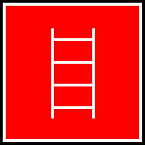 Ladder Sign Clip Art