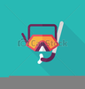 Snorkel Mask Clipart Image