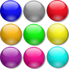 Game Marbles Clip Art
