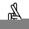 Crossed Finger Free Clipart Image