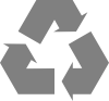 Simple Recycle Icon Arrows Clip Art