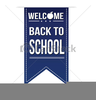 Welcome Back To School Free Clipart Image