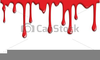 Blood Drips Clipart Image