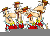 Barber Shop Quartet Cartoon Clipart Image