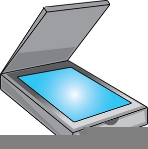 Computer Scanner Clipart Image
