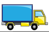 Free Moving Truck Clipart Image