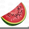 Animated Watermelon Clipart Image