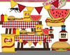 Free Clipart Grilling Out Image