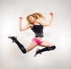Stock Photo Dance Jump Image