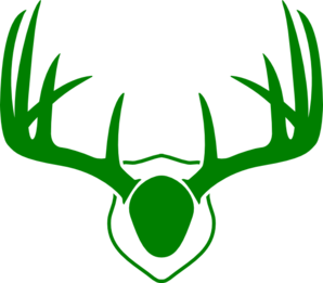 Green Antlers Clip Art