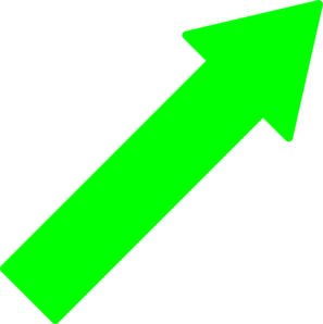 Arrow Up Right 3 Clip Art