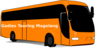 Orange Tour Bus Clip Art
