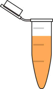 Open Eppendorf Tube With Sample Clip Art