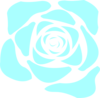 Blue Rose Flower Clip Art