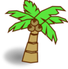 Palm Tree Under The Sun Clip Art at Clker.com - vector clip art online ...