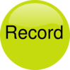 Record Audio Upressed Clip Art