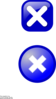 Blue Error Images Mk2 Clip Art