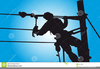 Electrical Lineman Clipart Image