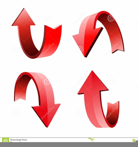 Clipart Curved Arrows Image