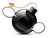 Black Bomb Icon Image