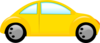 Yellow Buggy Car Clip Art