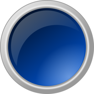 Glossy Blue Button Clip Art