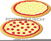 Cheese Pizza Clipart Image